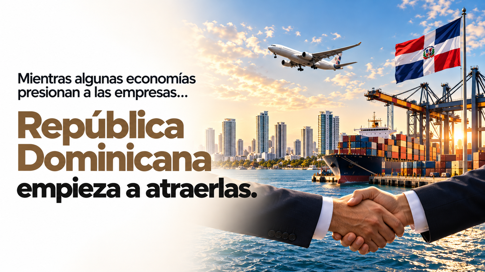 “Mientras algunas economías presionan a las empresas… República Dominicana empieza a atraerlas”