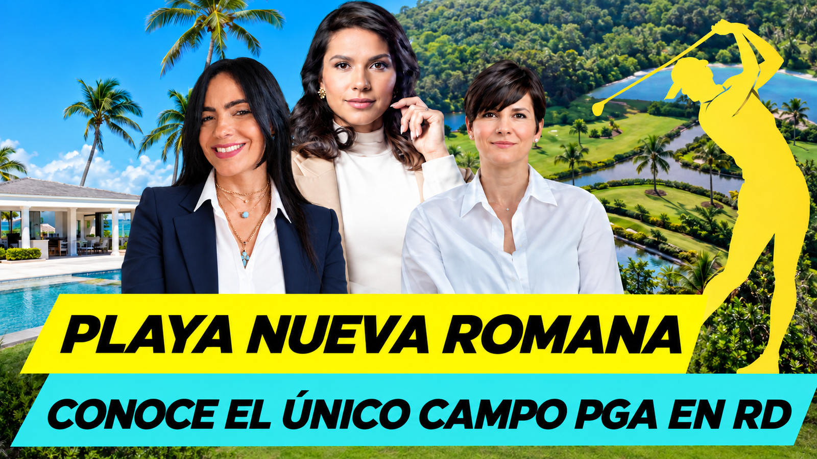 PLAYA NUEVA ROMANA "EL ÚNICO CAMPO DE GOLF PGA EN EL PAÍS" | ENTREVISTA A PARMELIA MATOS CAP 9