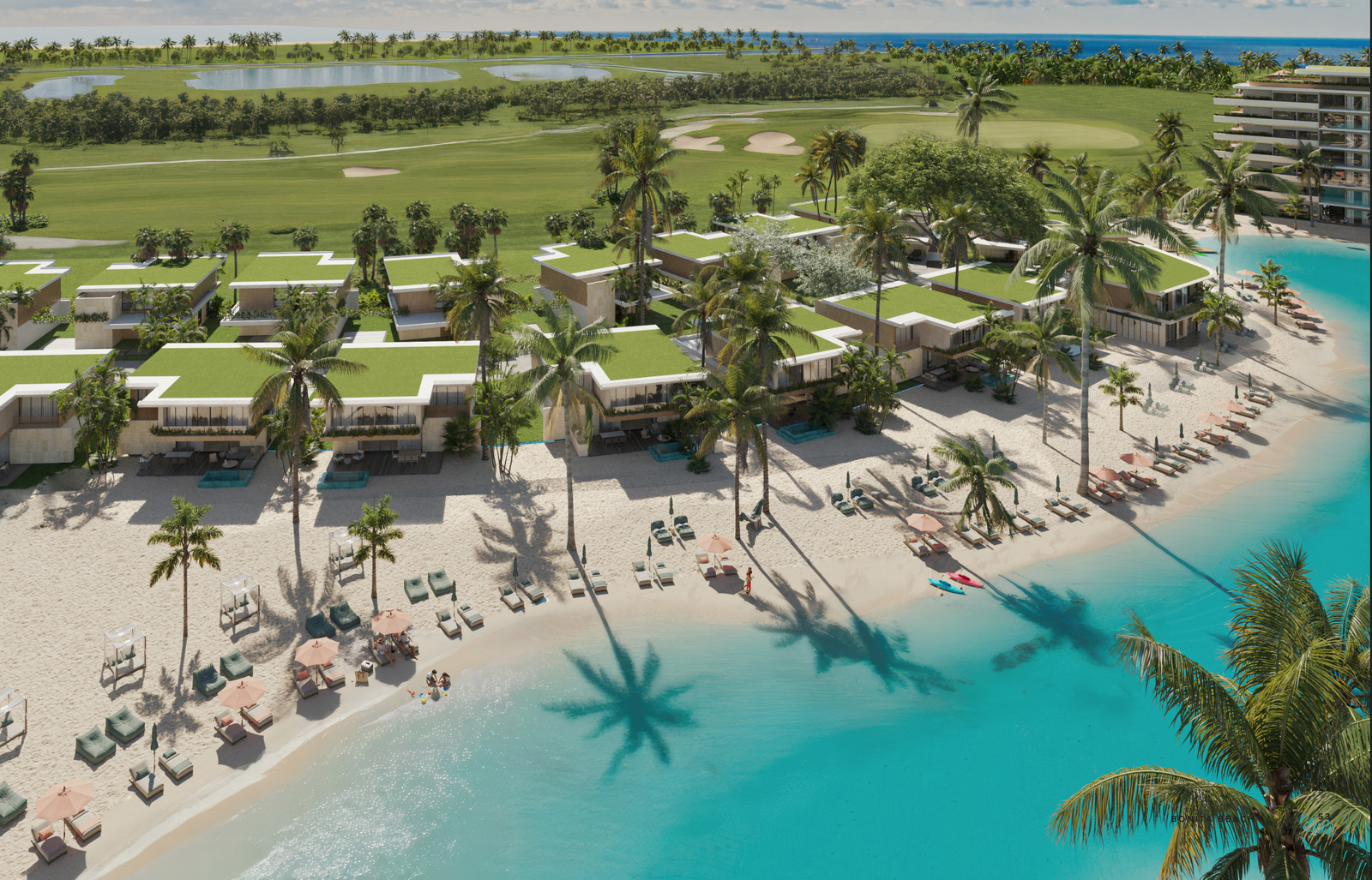 Villa 4 habitaciones Bonita Beach con Vista al campo de Golf | Cap Cana, Punta Cana 