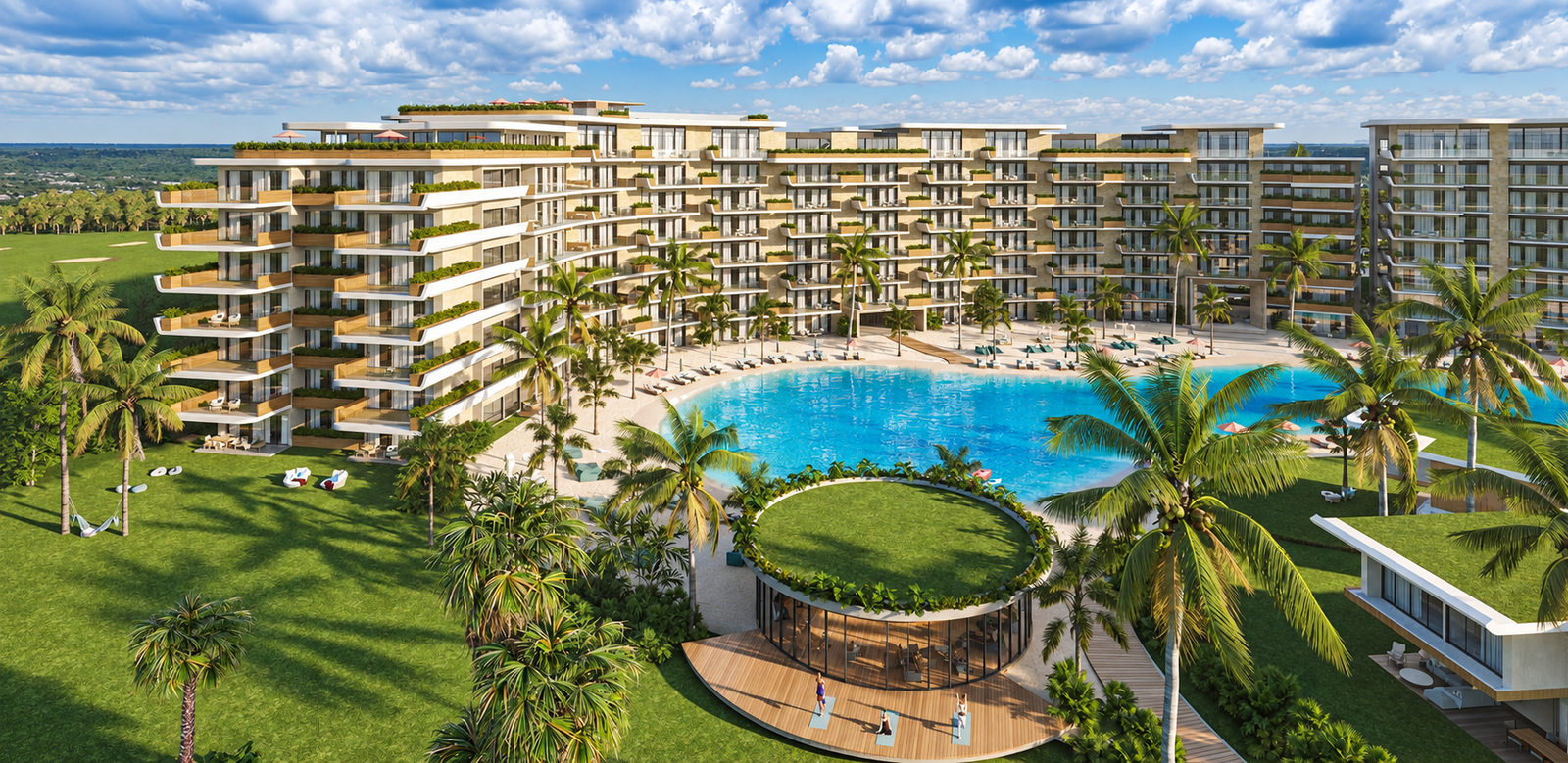 Apartamentos en construcción Bonita Beach Residences Bloque F | Cap Cana, Punta Cana